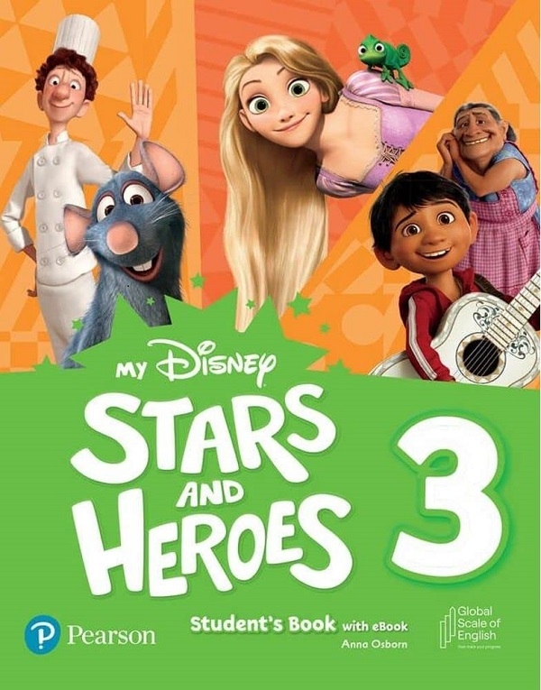 Паперова книга «My Disney Stars and Heroes American Edition Level 3 Student's Book with eBook», автор Анна Осборн - фото №1