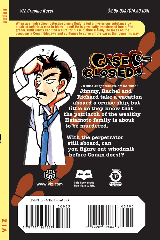 Бумажная книга «Case Closed. Volume 3», автор Госе Аояма - фото №1