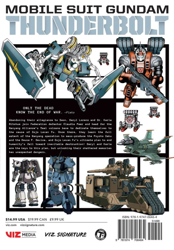 Бумажная книга «Mobile Suit Gundam Thunderbolt. Volume 11», автор Ясуо Отагаки - фото №1