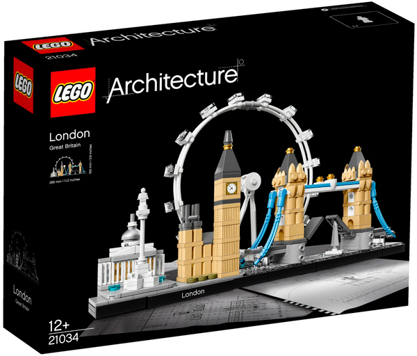  «Конструктор LEGO Architecture Лондон (21034)», бренда LEGO - фото №1