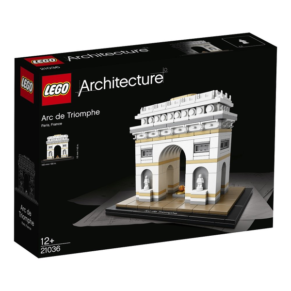  «Конструктор LEGO Architecture Триумфальная арка (21036)», бренда LEGO - фото №1
