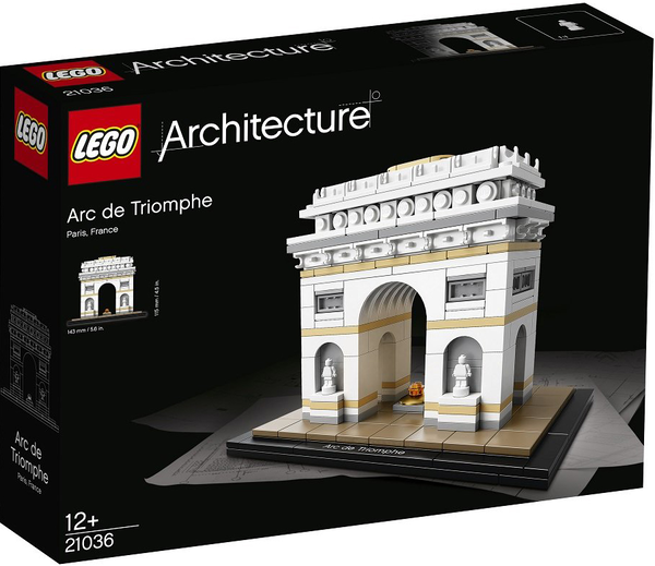  «Конструктор LEGO Architecture Триумфальная арка (21036)», бренда LEGO - фото №1