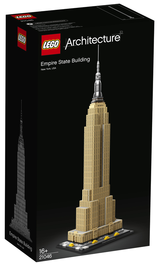  «Конструктор LEGO Architecture Емпайр-стейт-білдінг (21046)», бренду LEGO - фото №1