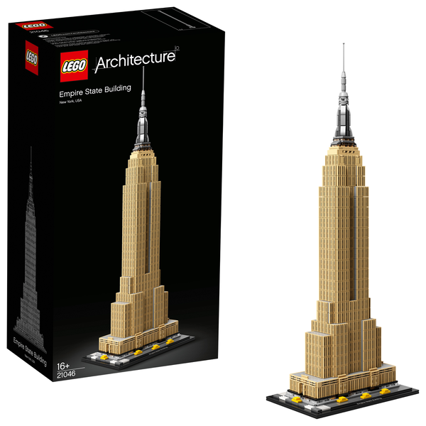  «Конструктор LEGO Architecture Емпайр-стейт-білдінг (21046)», бренду LEGO - фото №1