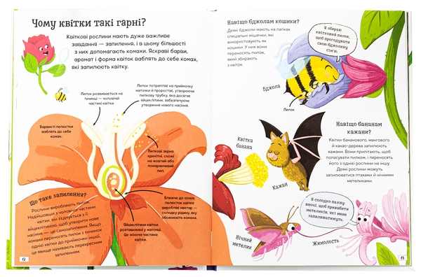 Бумажная книга «Хочу все знати про рослини», автор Камилла де ла Бедваер - фото №1