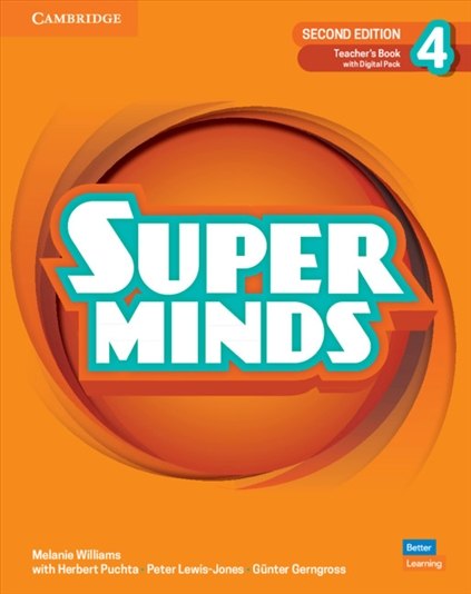 [object Object] «Super Minds. Level 4. Teacher's Book with Digital Pack (British English)», авторів Мелані Вільямс, Герберт Пухта, Пітер Льюїс-Джонс, Гюнтер Гернгросс - фото №1