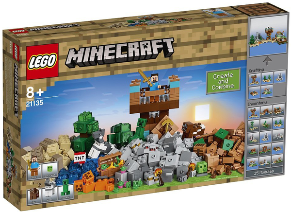 «Конструктор LEGO Minecraft Верстак 2.0 (21135)», бренда LEGO - фото №1