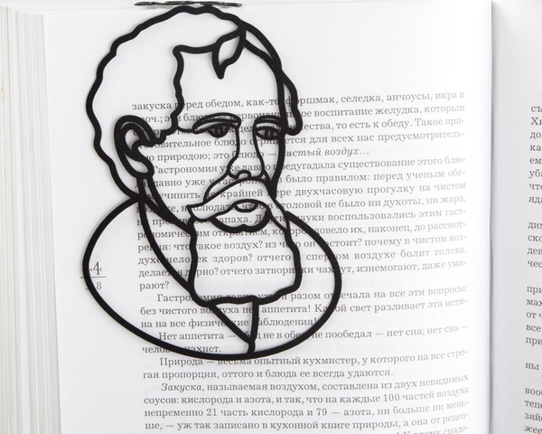  «Закладка для книг Atelier Article Чарльз Диккенс (16190167122669)», бренда Atelier Article - фото №1