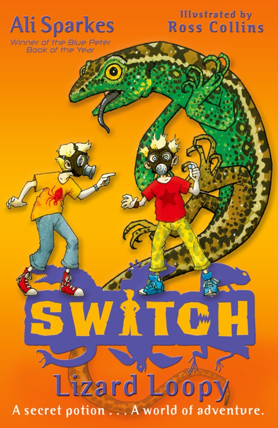 Бумажная книга «S.W.I.T.C.H. Lizard Loopy», автор Али Спаркс - фото №1