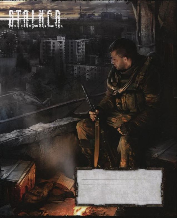 Паперова книга «Тетрадь в клетку. S.T.A.L.K.E.R. 36 листов» - фото №1