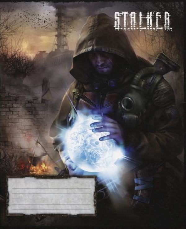 Паперова книга «Тетрадь в клетку. S.T.A.L.K.E.R. 96 листов» - фото №1