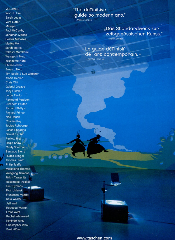 Бумажная книга «100 Contemporary Artists (комплект из 2 книг)» - фото №1
