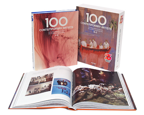 Бумажная книга «100 Contemporary Artists (комплект из 2 книг)» - фото №1