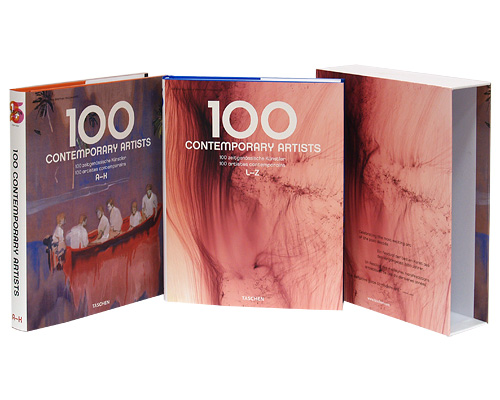 Бумажная книга «100 Contemporary Artists (комплект из 2 книг)» - фото №1