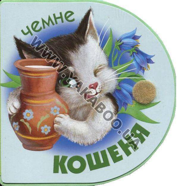 Бумажная книга «Чемне кошеня», автор Олеся Антонова - фото №1