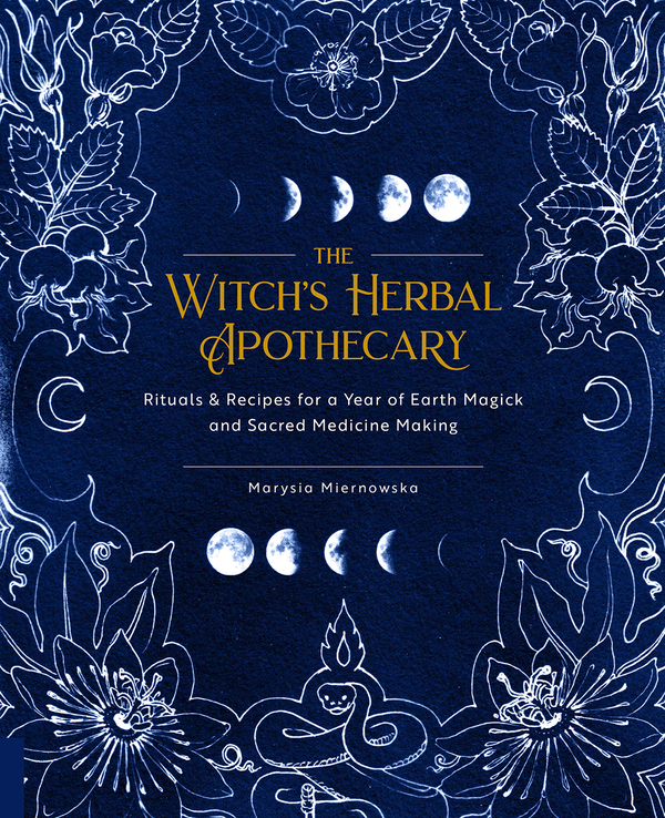 Паперова книга «The Witch's Herbal Apothecary. Rituals & Recipes for a Year of Earth Magick and Sacred Medicine Making», автор Марися Мієрновська - фото №1