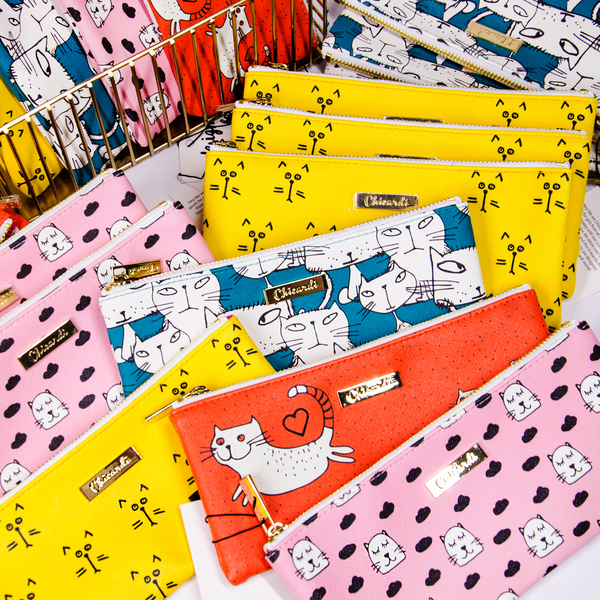 «Косметичка-пенал Chicardi Cats Pink (A002507)», бренда Chicardi - фото №1