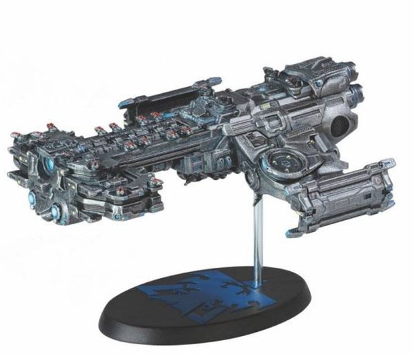  «Фигурка Dark Horse Starcraft Terran Batlecruiser Mini Replica (3006-976)», бренда Dark Horse - фото №1