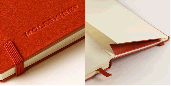  «Карманная записная книжка Moleskine Красная в клетку (MM712REN)», бренда Moleskine - фото №1