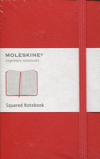  «Карманная записная книжка Moleskine Красная в клетку (MM712REN)», бренда Moleskine - фото №1