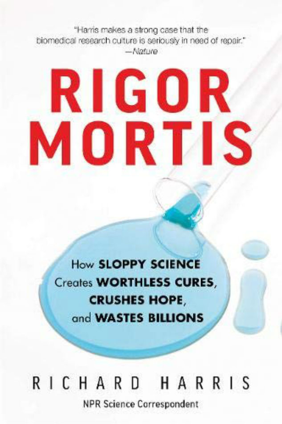Паперова книга «Rigor Mortis», автор Річард Харріс - фото №1