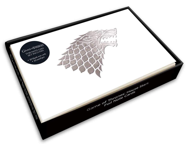 Паперова книга «Game of Thrones: House Stark Foil Note Cards» - фото №1