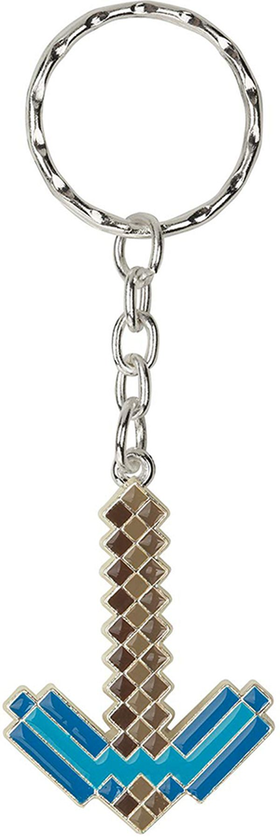  «Брелок JINX Minecraft Diamond Pickaxe (JINX-3784)», бренда JINX - фото №1