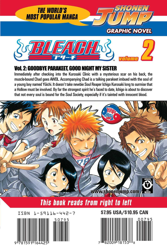 Бумажная книга «Bleach. Volume 2», автор Тайто Кубо - фото №1