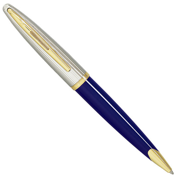  «Кулькова ручка Waterman Carene DeLuxe Blue Silver (21 202)», бренду Waterman - фото №1