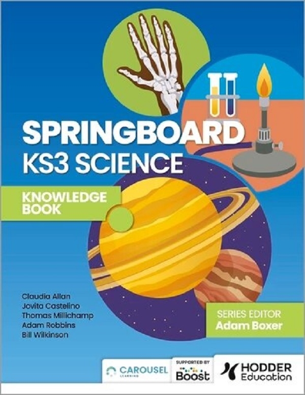 [object Object] «Springboard KS3 Science. Knowledge Book», авторов Адам Роббинс, Клаудия Аллан, Ховита Кастелино, Томас Миллихамп, Билл Уилкинсон - фото №1
