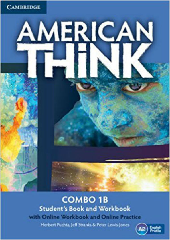 Бумажная книга «American Think Combo 1B with Online Workbook and Online Practice», авторов Питер Льюис-Джонс, Джефф Стрэнкс, Герберт Пухта - фото №1