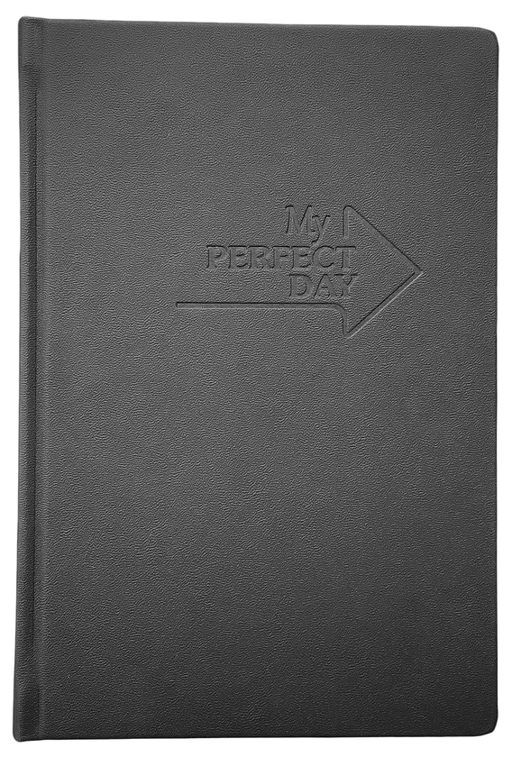 «Мотивирующий планер LifeFLUX Planner My perfect day Черный (LFPLULBL014)», бренда LifeFLUX - фото №1