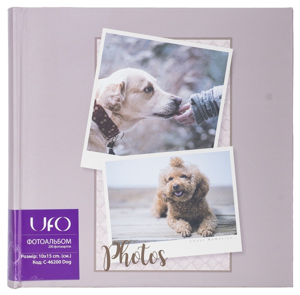 «Фотоальбом UFO 10x15x200 Dog (6431518)», бренда UFO - фото №1