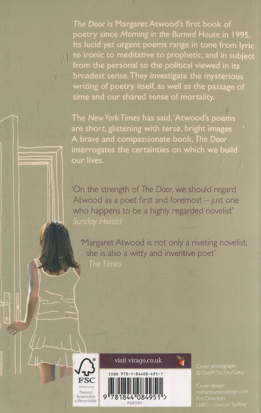 Паперова книга «The Door», автор Маргарет Етвуд - фото №1