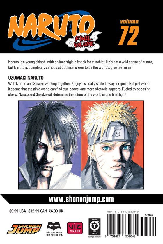 Книга «Naruto. Volume 72» – Масаси Кисимото, купить по цене 717 на