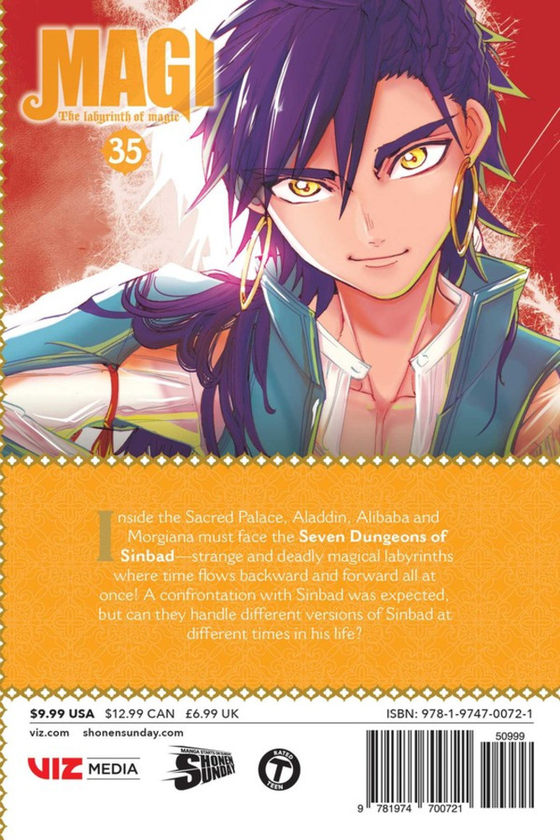 Бумажная книга «Magi. Volume 35», автор Синобу Отака - фото №1