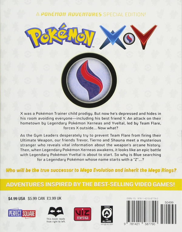 Паперова книга «Pokemon X•Y. Volume 8», автор Хiденорi Кусака - фото №1
