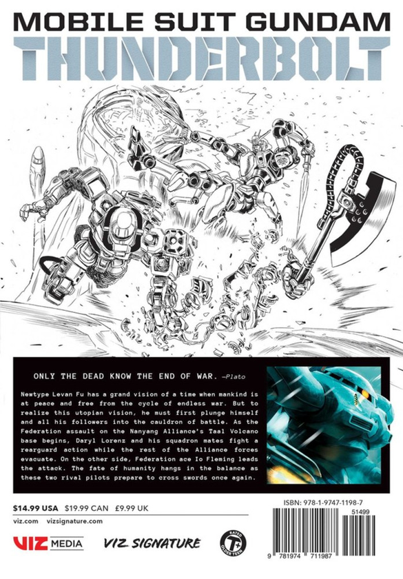 Бумажная книга «Mobile Suit Gundam Thunderbolt. Volume 13», автор Ясуо Отагаки - фото №1