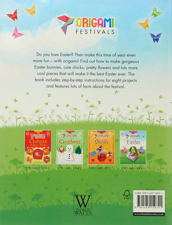 Паперова книга «Origami Festivals: Easter», автор Жасмiн Брук - фото №1