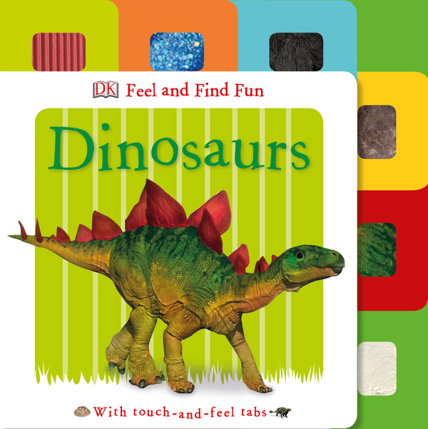 Бумажная книга «Feel and Find Fun Dinosaurs» - фото №1