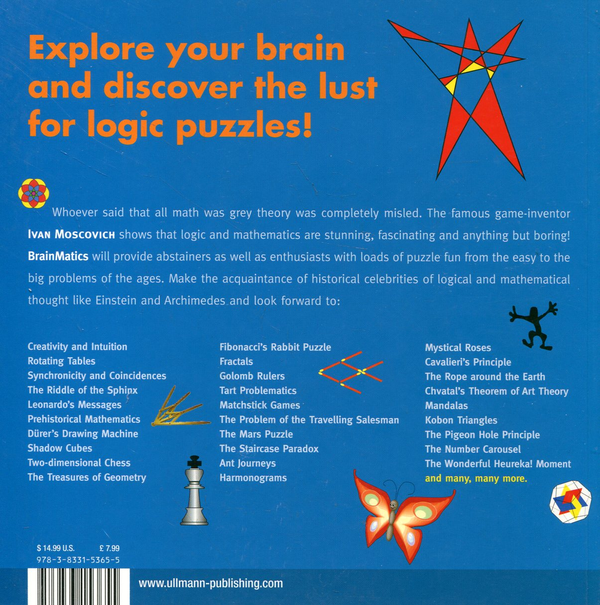 Паперова книга «BrainMatics. Logic Puzzles», автор Іван Москович - фото №1