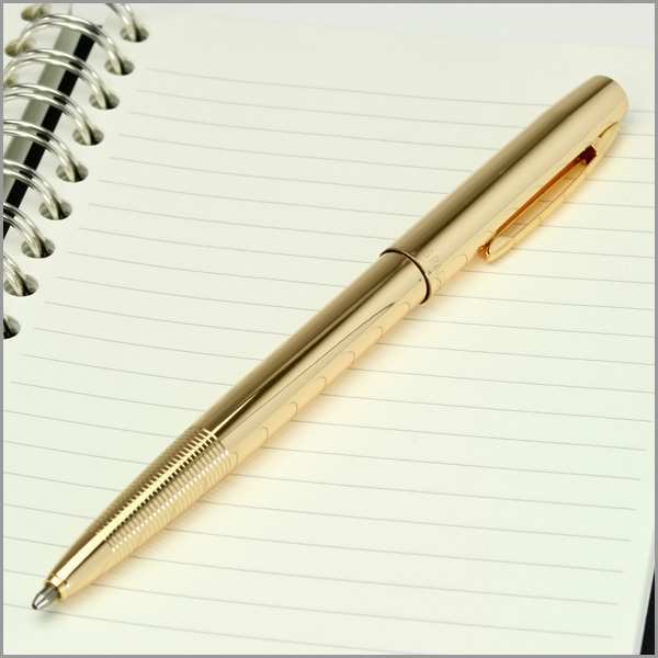 undefined «Ручка Cap-O-Matic Fisher Space Pen Лакированная латунь (M4G)» - фото №5 - миниатюра