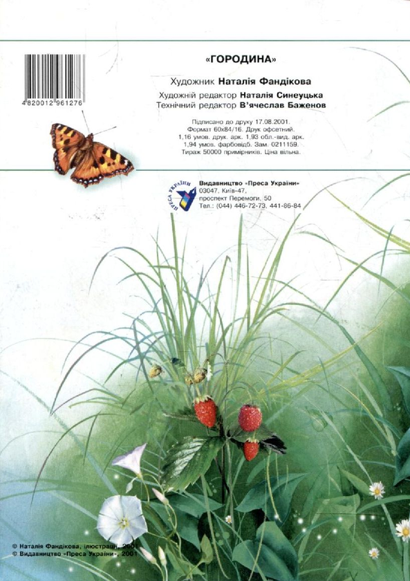 Бумажная книга «Городина. Розмальовка» - фото №1