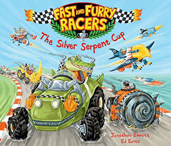 Бумажная книга «Fast and Furry Racers. The Silver Serpent Cup», автор Джонатан Эммет - фото №1