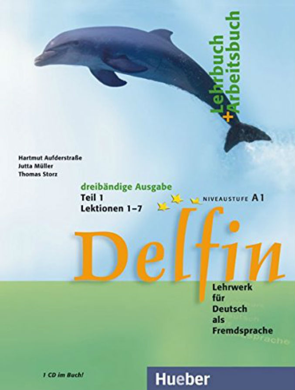 Бумажная книга «Delfin - Ausgabe in drei Banden. Lehr- und Arbeitsbuch 1 mit CD», авторов Ютта Мюллер, Хартмут Ауфдерштрассе, Томас Шторц - фото №1