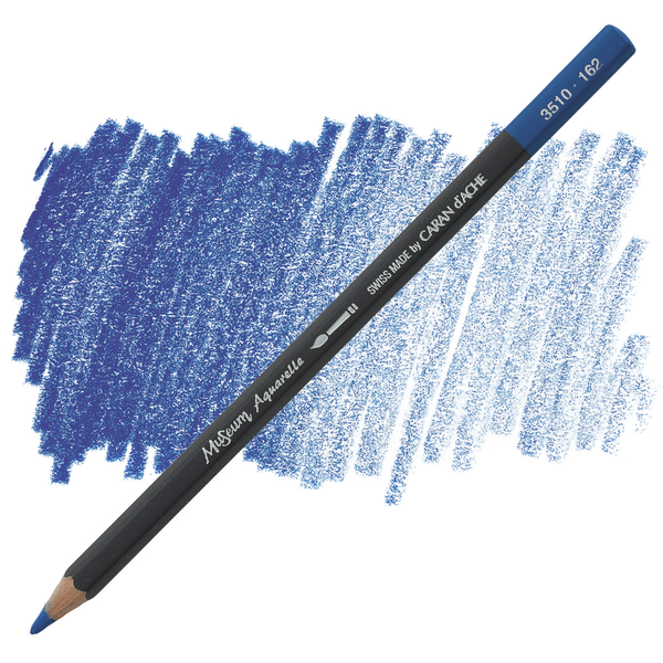  «Олівець Caran d'Ache Museum Aquarelle Phthalocyanine Blue (3510.162)», бренду Caran d'Ache - фото №1