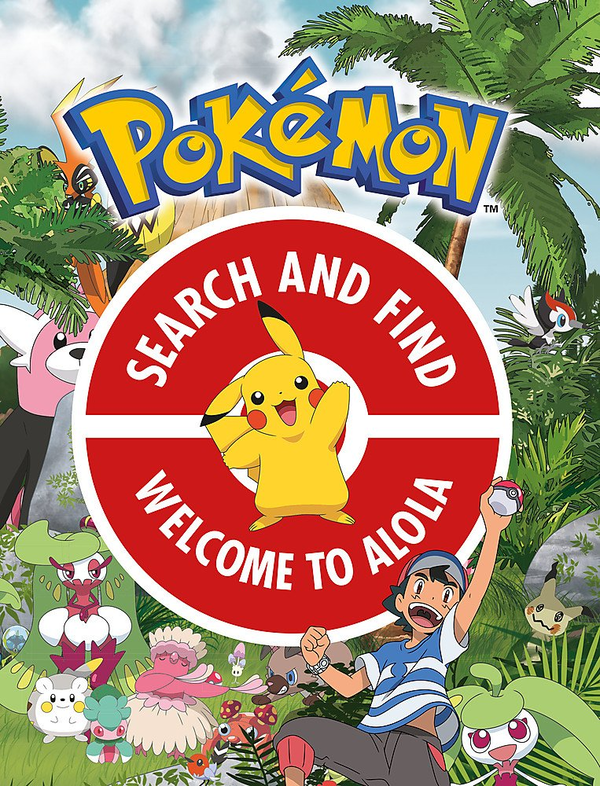 [object Object] «The Official Pokemon Search and Find: Welcome to Alola» - фото №1