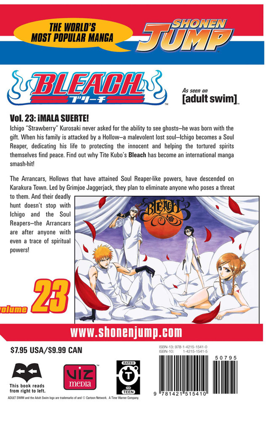 Паперова книга «Bleach. Volume 23», автор Тайто Кубо - фото №1