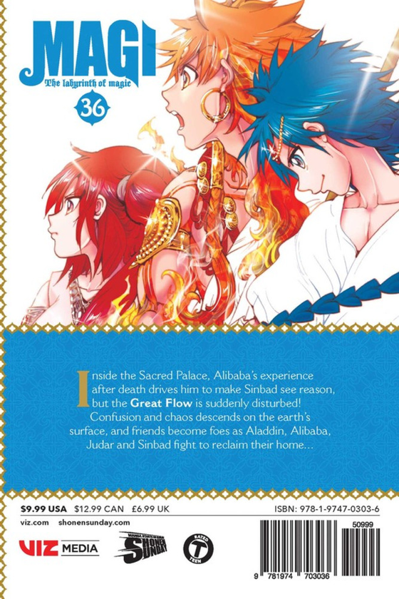 Бумажная книга «Magi. Volume 36», автор Синобу Отака - фото №1