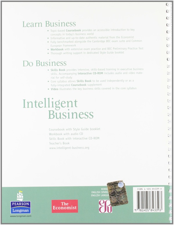 [object Object] «Intelligent Business Pre-Intermediate Teachers Book and Test Master CD-Rom Pack», автор Ірен Баррел - фото №2 - мініатюра